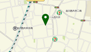 I1-106.J.GRAN Court 品川西大井 WEST (ドコモ・バイクシェア)の地図画像