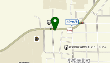 KT221-ファミリーマート立命館大学前 (bikeshareポート)の地図画像