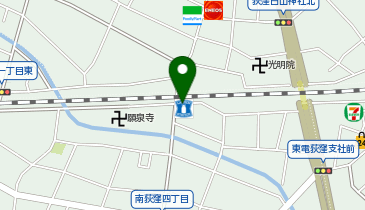 O3-13.ローソン南荻窪4丁目店 (ドコモ・バイクシェア)の地図画像