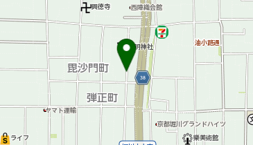 KT241-ヴィラフロント京都晴明 (bikeshareポート)の地図画像