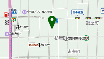 KT245-コワーキング&infin;ラボ京創舎 (bikeshareポート)の地図画像