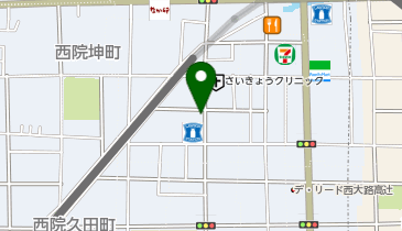 KT252-北矢掛町(西院駅西) (bikeshareポート)の地図画像