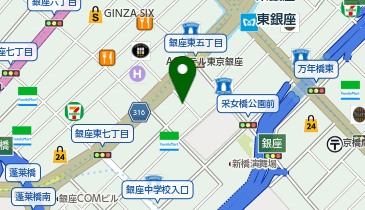 B3-22.ザ ロイヤルパークホテル 銀座6丁目 (ドコモ・バイクシェア)の地図画像