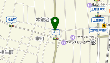 26.猫橋交差点【拠点ポート】 (こまつシェアサイクル)の地図画像