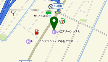 28.小松グリーンホテル【簡易ポート】 (こまつシェアサイクル)の地図画像