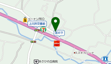 【A-020】宮ノ下バス停前 (ドコモ・バイクシェア)の地図画像