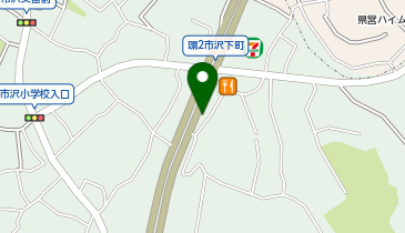 【A-022】環2市沢下町バス停前 (ドコモ・バイクシェア)の地図画像