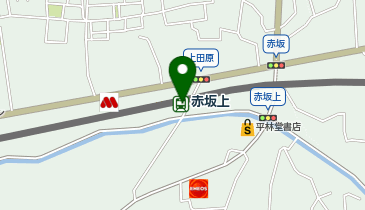 U-13.赤坂上駅 (上田市千曲市広域シェアサイクル)の地図画像