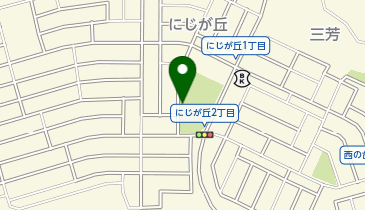 106.虹ヶ丘西児童公園 (おおいたサイクルシェア)の地図画像