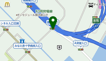 169.みなと赤十字病院 (ドコモ・バイクシェア)の地図画像