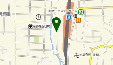 KT263-阪急桂駅前(西口/南西) (bikeshareポート)の地図画像