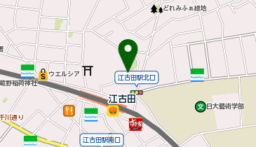 T3-33.江古田駅北公園 (ドコモ・バイクシェア)の地図画像