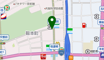 D-06.靱本町1丁目143番33 (ドコモ・バイクシェア)の地図画像