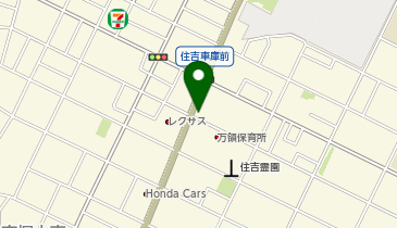 S-08.住吉車庫 (ドコモ・バイクシェア)の地図画像