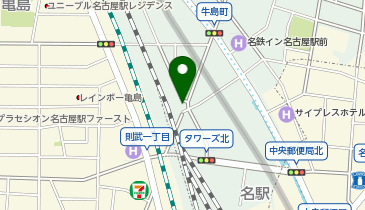 422.笈瀬川自転車駐車場 (カリテコバイク)の地図画像