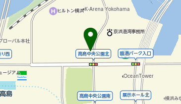 170.Kアリーナ横浜前モビリティハブポート (ドコモ・バイクシェア)の地図画像