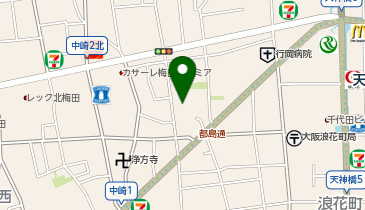 A-72.浮田二丁目27番7 (ドコモ・バイクシェア)の地図画像