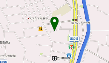 C2-30.セジョリ南麻布 (ドコモ・バイクシェア)の地図画像