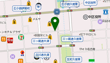 439.栄 (カリテコバイク)の地図画像