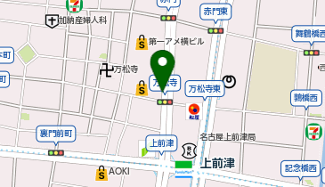 449.上前津 (カリテコバイク)の地図画像
