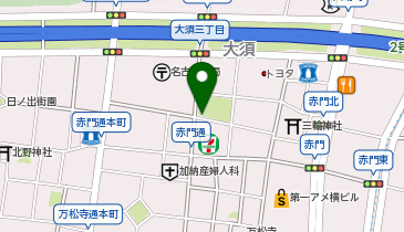 442.大須 (カリテコバイク)の地図画像