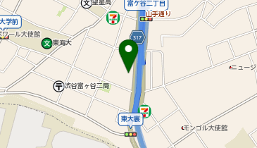 M5-20.富ヶ谷214 (ドコモ・バイクシェア)の地図画像