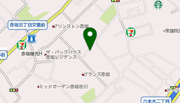C3-37.AKASAKA MAPLE HILL (ドコモ・バイクシェア)の地図画像
