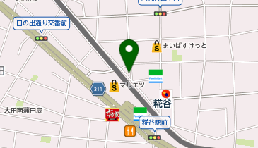 K1-161.セブン-イレブン大田区西糀谷4丁目店 (ドコモ・バイクシェア)の地図画像