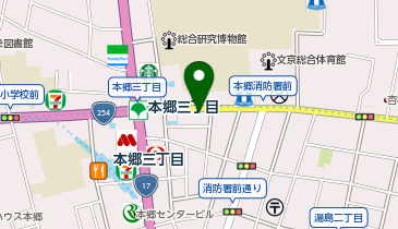 E5-31.セブン-イレブン本郷三丁目駅前店 (ドコモ・バイクシェア)の地図画像