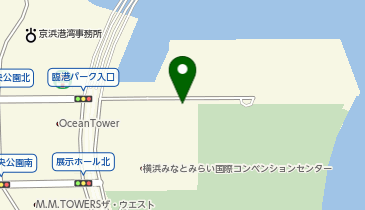172.パシフィコ横浜ノース駐輪場 (ドコモ・バイクシェア)の地図画像