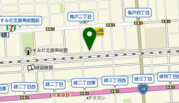 G4-20.ライブカーサ両国北斎通り (ドコモ・バイクシェア)の地図画像
