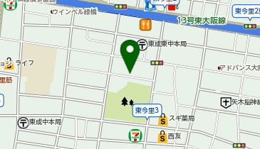 H-04.東成スポーツセンター (ドコモ・バイクシェア)の地図画像
