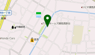 T2-95.石神井川(富士見台4-45) (ドコモ・バイクシェア)の地図画像