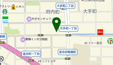 109.コンパルホール (おおいたサイクルシェア)の地図画像