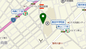 G2-12.OSHIAGE墨邸 (ドコモ・バイクシェア)の地図画像