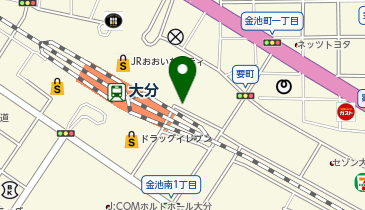 111.要町バスターミナル西B (おおいたサイクルシェア)の地図画像