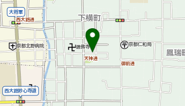 KT290-Connect 円町 (bikeshareポート)の地図画像