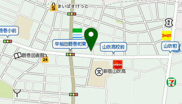 D3-18.ヴォーガコルテ早稲田弐番館 (ドコモ・バイクシェア)の地図画像