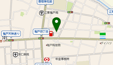 H1-215.EC KAMEIDO TOKYO EAST2 (ドコモ・バイクシェア)の地図画像