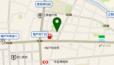 H1-216.EC KAMEIDO TOKYO EAST3 (ドコモ・バイクシェア)の地図画像