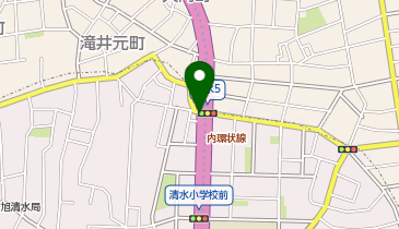 W-03.GSパーク旭区清水三丁目 (ドコモ・バイクシェア)の地図画像