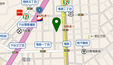 F4-04.クレイシア入谷竜泉 (ドコモ・バイクシェア)の地図画像