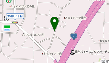 151.バリュー大和町 (ドコモ・バイクシェア)の地図画像