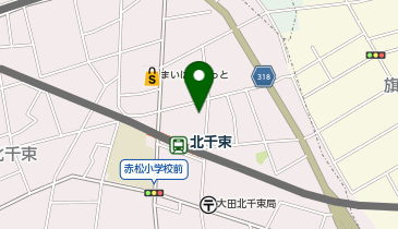 K1-163.大田区北千束2丁目 (ドコモ・バイクシェア)の地図画像