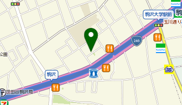 L1-25.ハイタウン駒沢公園NO.2A (ドコモ・バイクシェア)の地図画像