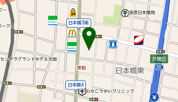 E-44.エステムコート難波3ラグース (ドコモ・バイクシェア)の地図画像