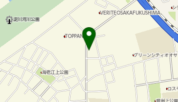 C-22.ファミリーマート福島海老江店 (ドコモ・バイクシェア)の地図画像