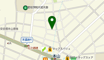 479.名鉄協商パーキング本山第8 (カリテコバイク)の地図画像