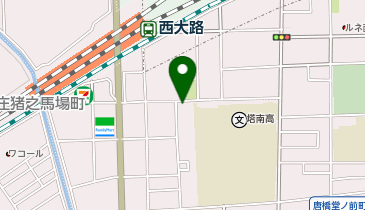 KT295-西大路南(くるっとパーク) (bikeshareポート)の地図画像