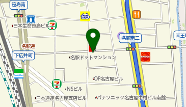 474.メットライフ名駅南ビル (カリテコバイク)の地図画像
